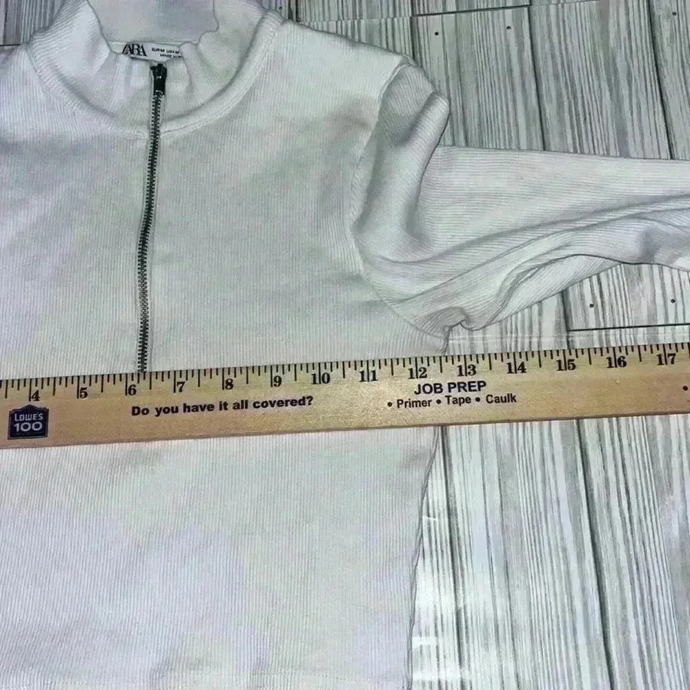 Zara Ribbed Crop Top - Picture 3 of 4